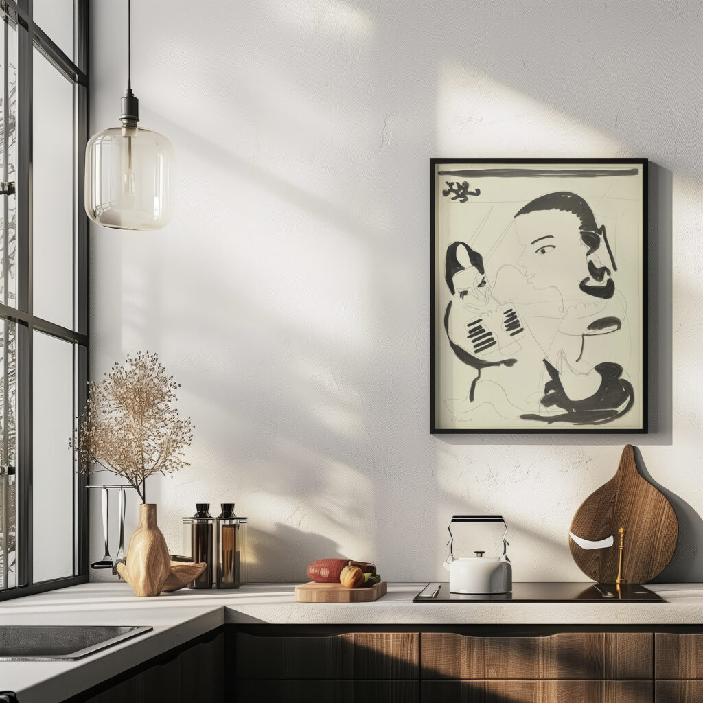 Lesender und junges Madchen Storung 1928 Ernst Ludwig Kirchner 6 mockup