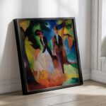 Leute am blauen See 1913 August Macke 4 mockup