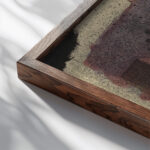 Leute around 1935 Karl Wiener close up dark wood mockup