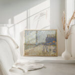 Lhospice Et Le Phare De Honfleur Georges Seurat 4 mockup