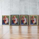 Liebespaar Elisabeth und Julius Hembus 1932 Ernst Ludwig Kirchner framed posters mockup