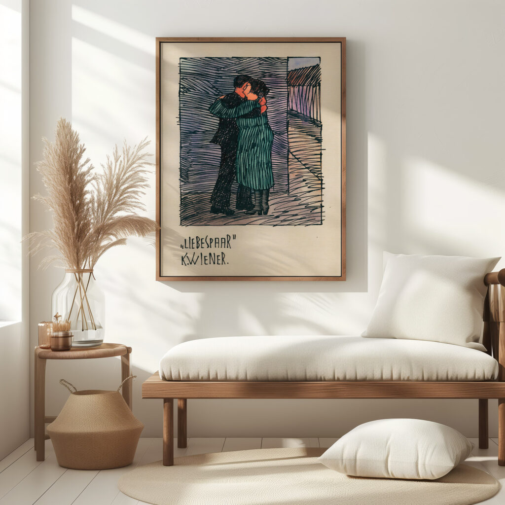 Liebespaar around 1923 Karl Wiener 5 mockup