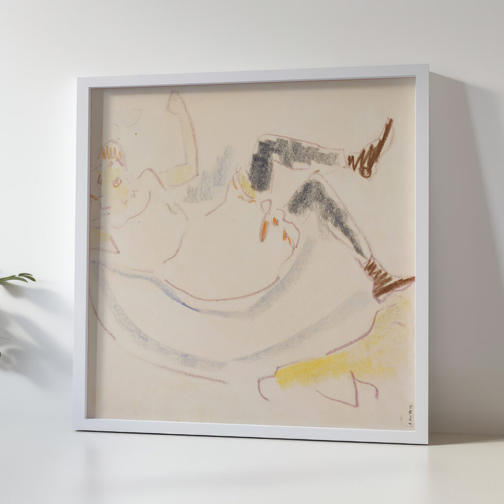 Liegendes Madchen 1909 Ernst Ludwig Kirchner 5 mockup