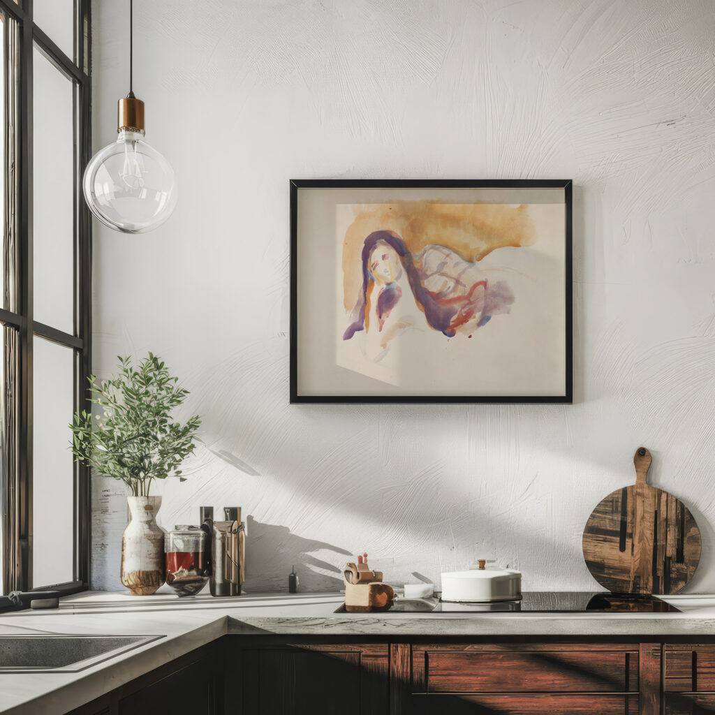 Liggende akt 1919 1924 Edvard Munch 6 mockup