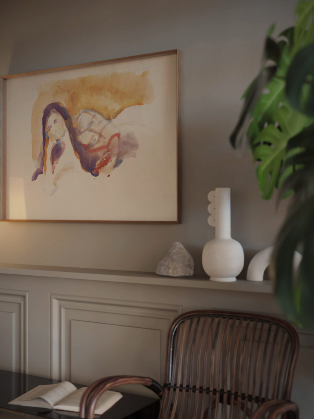 Liggende akt 1919 1924 Edvard Munch video mockup