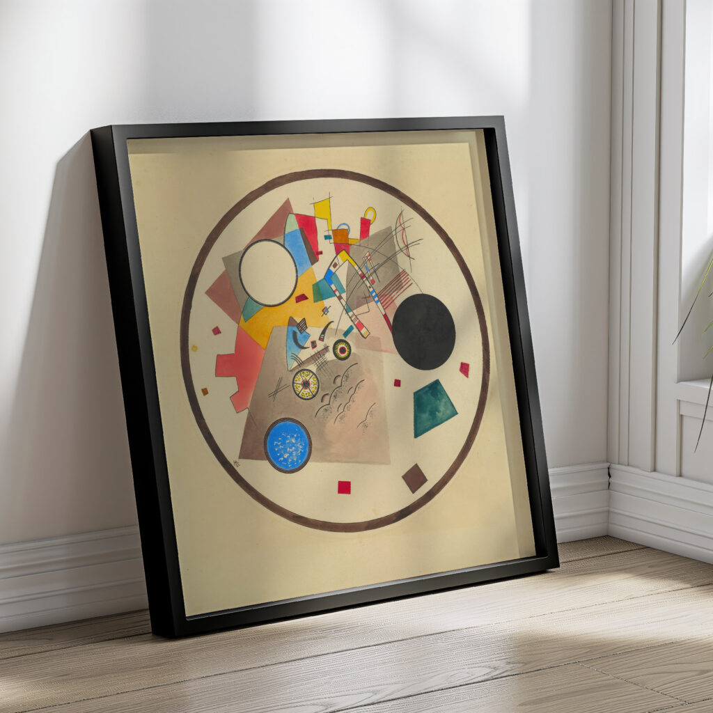 Light Circle 1922 Wassily Kandinsky 4 mockup