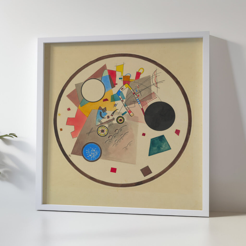 Light Circle 1922 Wassily Kandinsky 5 mockup