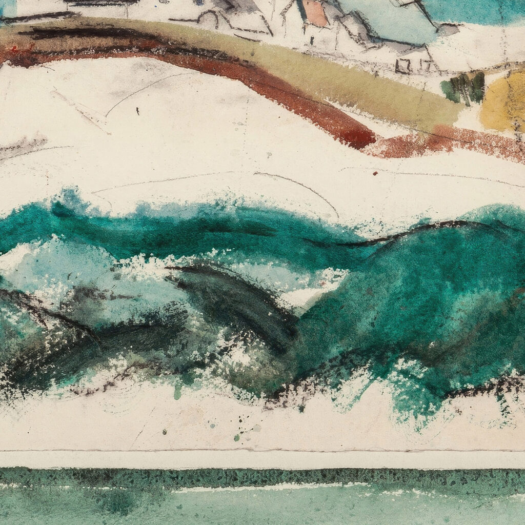 Lighthouse Stonington Maine 1921 John Marin 8 mockup