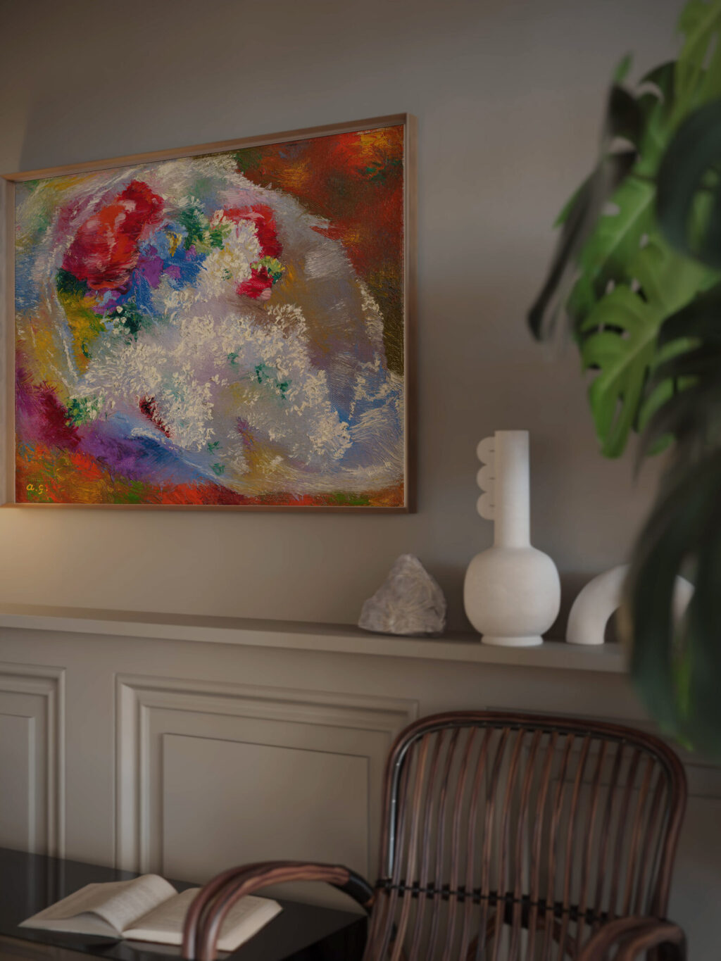 Lilac 1933 Augusto Giacometti video mockup