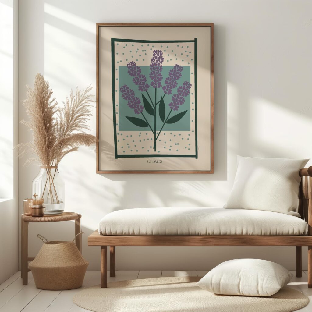 Lilacs 5 mockup