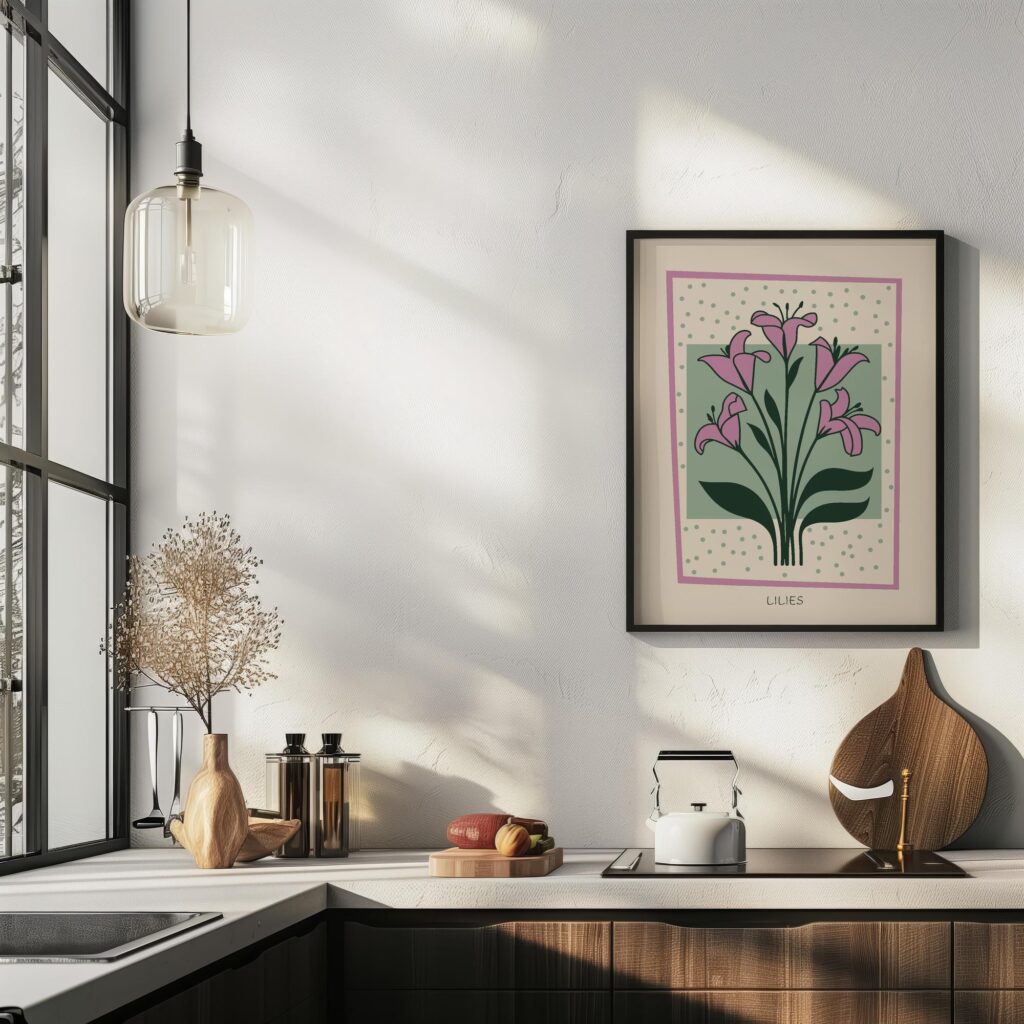 Lilies 6 mockup