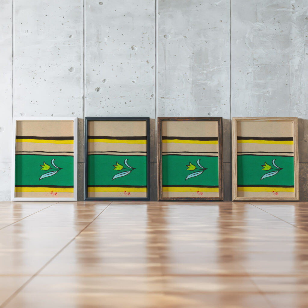 Limanova 1910–15 Unknown framed posters mockup