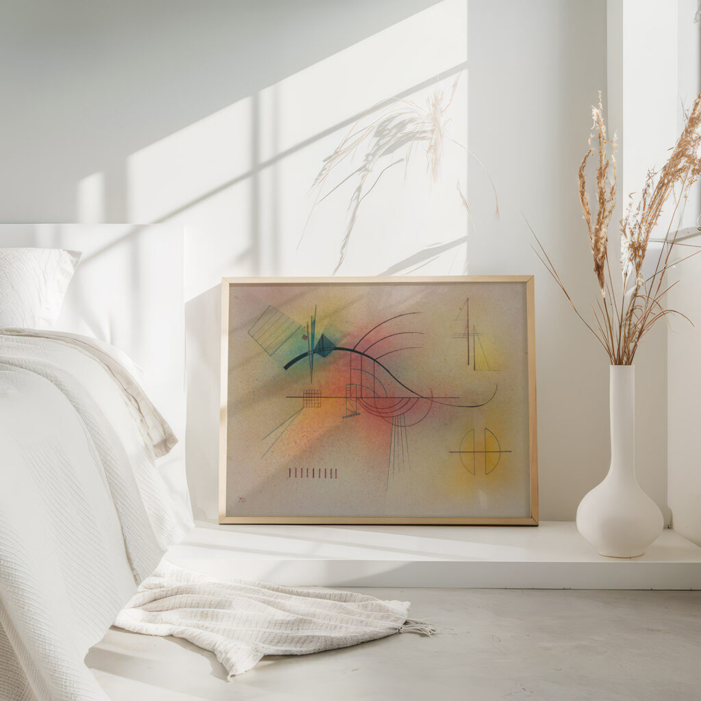 Linie Line 1929 Wassily Kandinsky 4 mockup