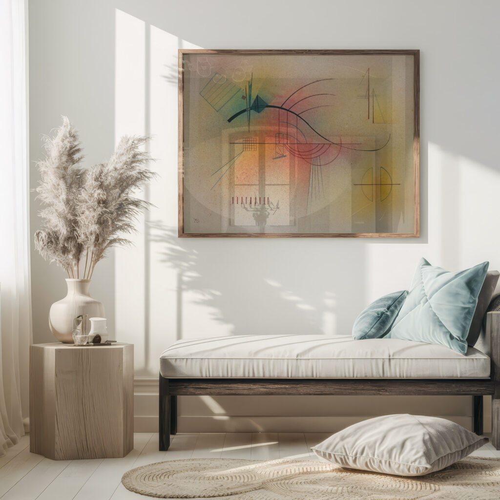 Linie Line 1929 Wassily Kandinsky 5 mockup