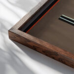 Lis 1922 Laszlo Moholy Nagy close up dark wood mockup