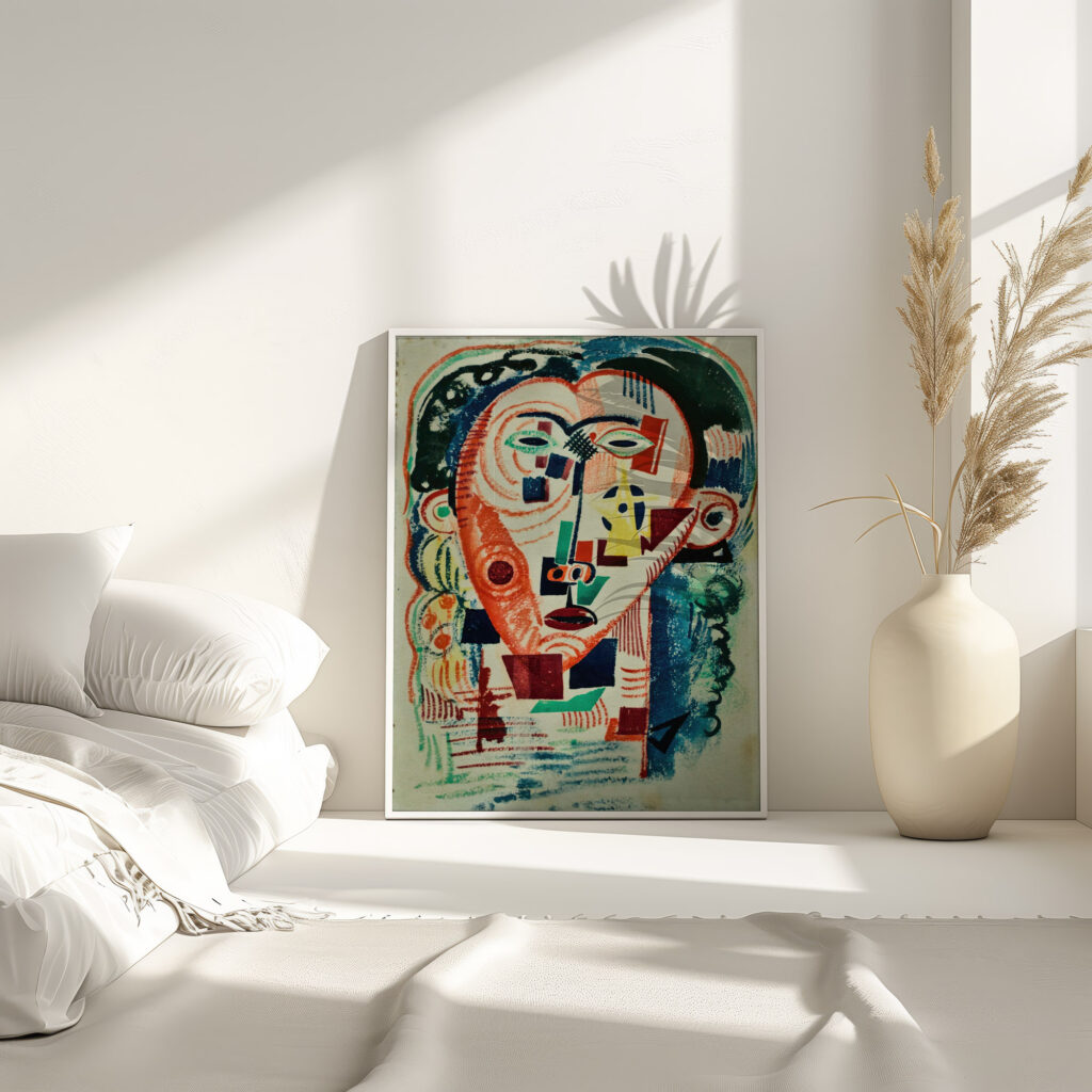 Litoral Head c.1914 1915 Amadeo de Souza Cardoso 4 mockup