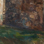 Little girl in front of a house 1931 Tadeusz Makowski 8 mockup