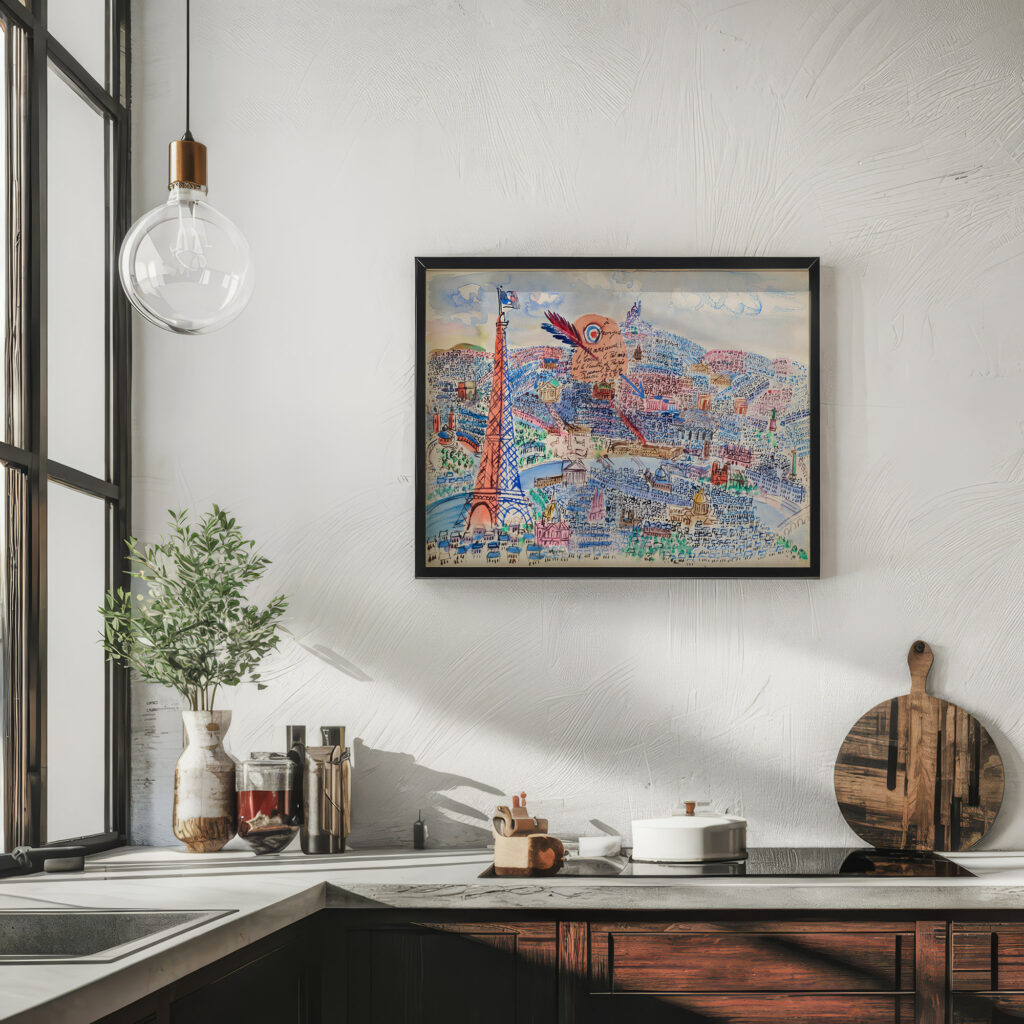 Livre dor de Marianne 1927 Raoul Dufy 6 mockup