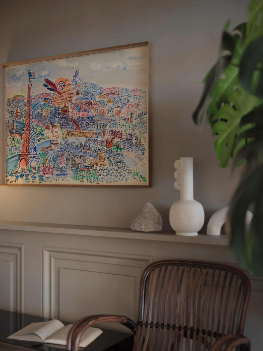 Livre dor de Marianne 1927 Raoul Dufy video mockup