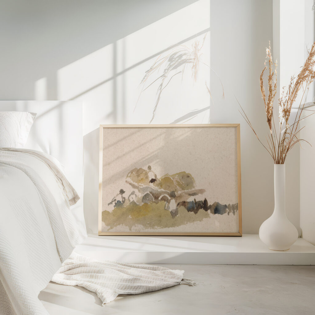 Loading a Haywain Peter DeWint 4 mockup