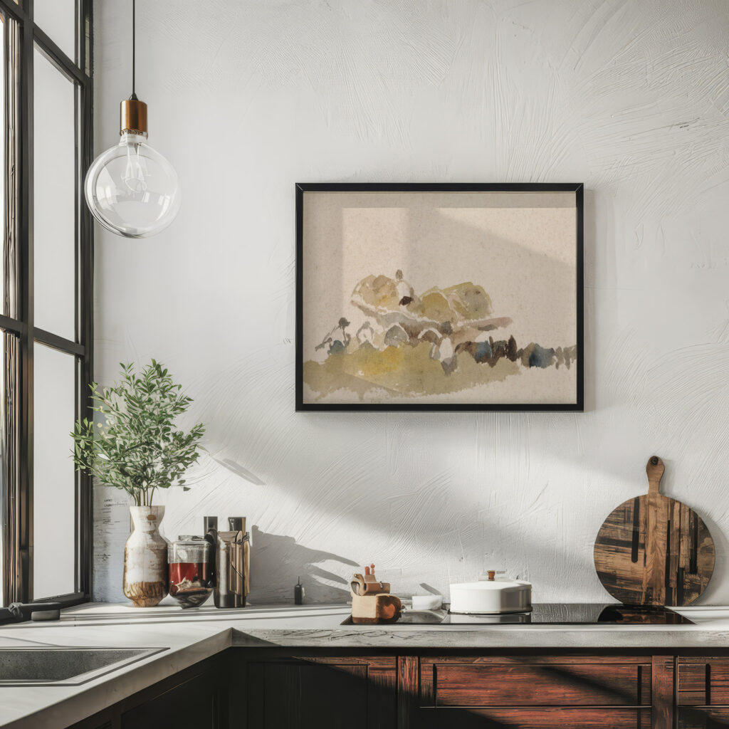 Loading a Haywain Peter DeWint 6 mockup