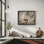 Lonely Horse 1926 Alfred Ost 6 mockup