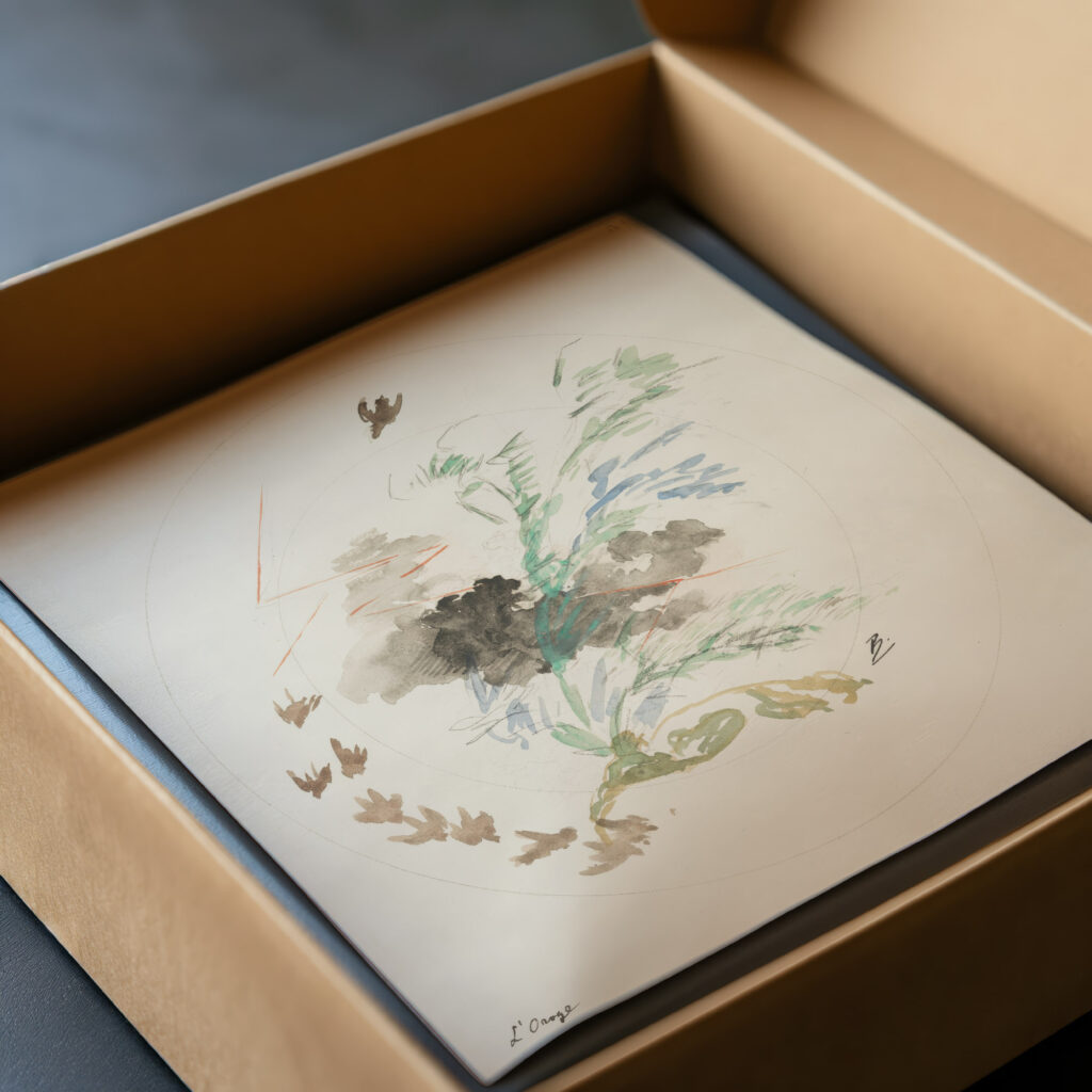 Lorage 1875 Felix Bracquemond video mockup