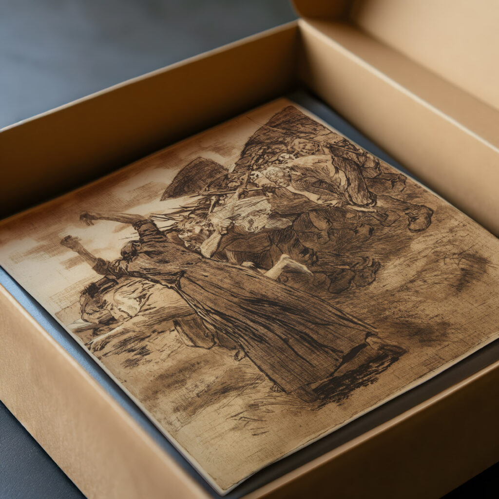 Losbruch 1903 Kathe Kollwitz video mockup