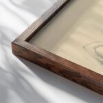 Lovers 1932–1933 Mikulas Galanda close up dark wood mockup