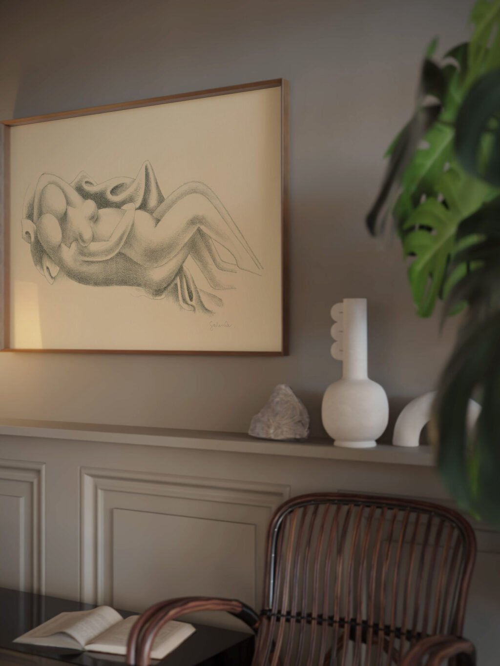 Lovers 1932–1933 Mikulas Galanda video mockup