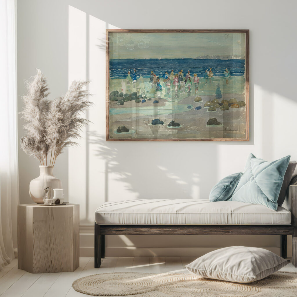 Low Tide 1901 Maurice Prendergast 5 mockup