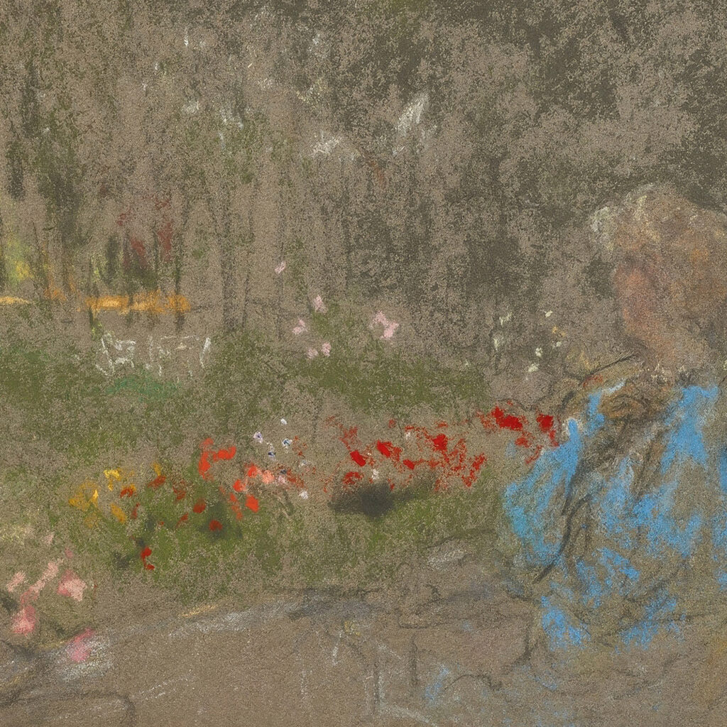 Lucy Hessel sur la terrasse 1935 Edouard Vuillard 8 mockup