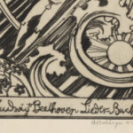 Ludwig van Beethoven Lieder Buch 1917 August Babberger 8 mockup