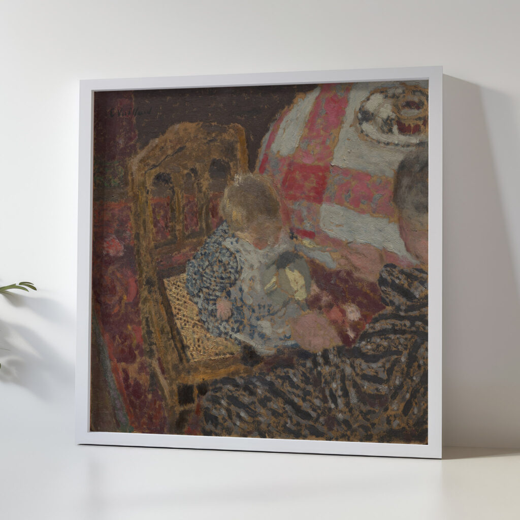 Luncheon Annette and Her Grandmother 1899 Edouard Vuillard 5 mockup