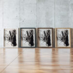 Luonnos 1905 Magnus Enckell framed posters mockup