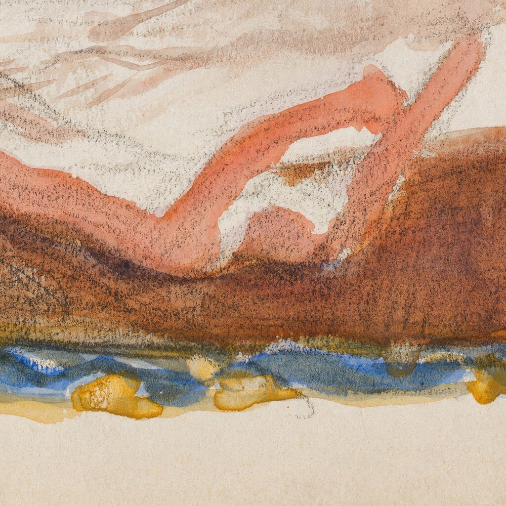 Luonnos teokseen Kultakausi 1902 Magnus Enckell 8 mockup