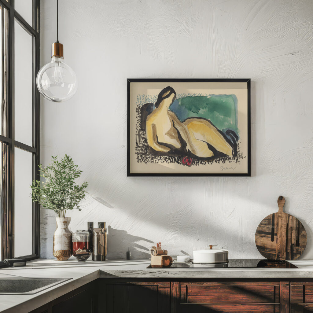 Lying nude 1934–1935 Mikulas Galanda 6 mockup