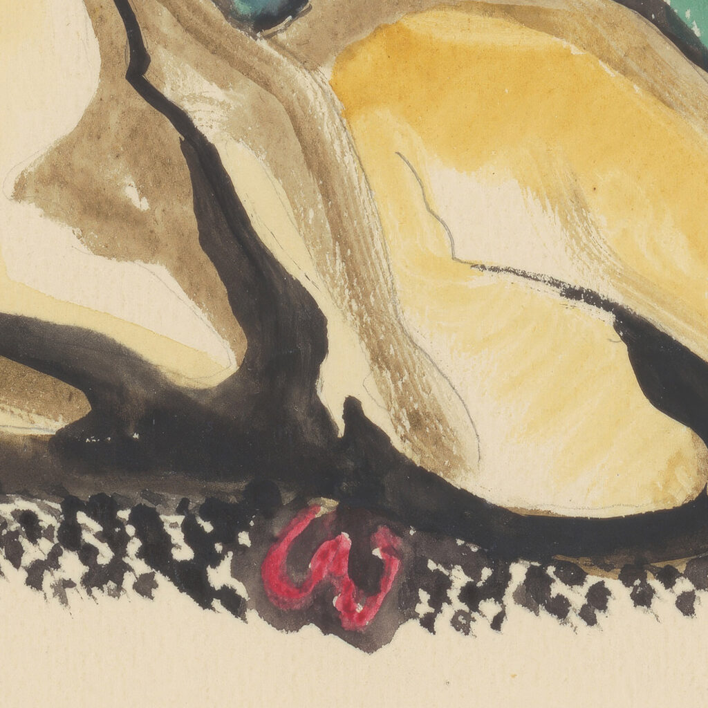 Lying nude 1934–1935 Mikulas Galanda 8 mockup