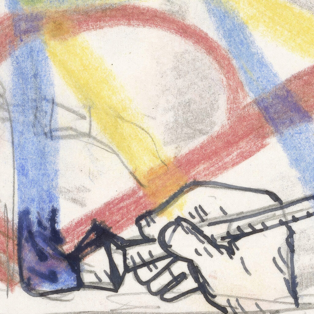 Maandblad Verf en Kunst van P.A. Regnault ontwerp 1931 Leo Gestel 8 mockup