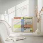 Maandblad Verf en Kunst van P.A. Regnault ontwerp in kleur 1931 Leo Gestel 4 mockup