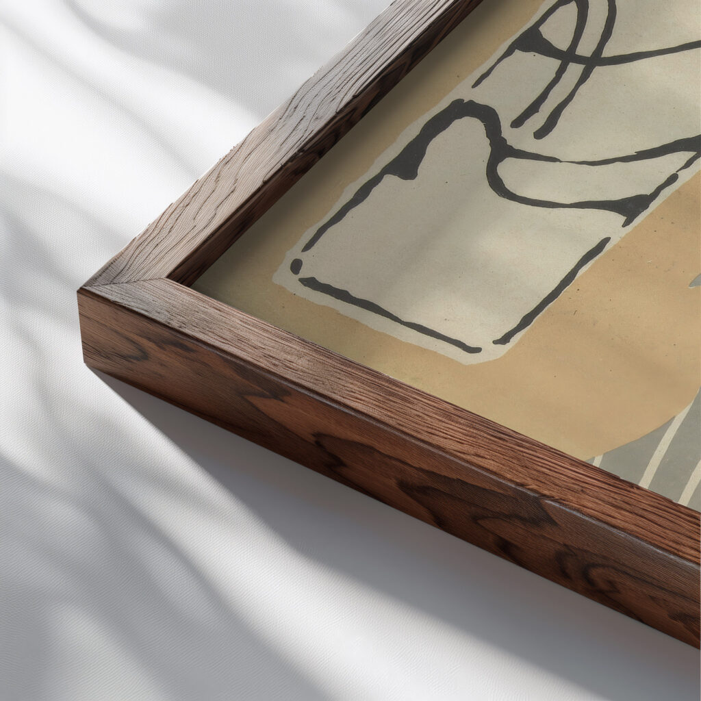 Maart 1905 Voorkant van Hototogisu 1905 03 10 Asai Chu close up dark wood mockup