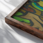 Macedonien Macedonia 1911–14 Unknown close up dark wood mockup