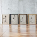 Machine Form 1920 John Henry Bradley Storrs framed posters mockup