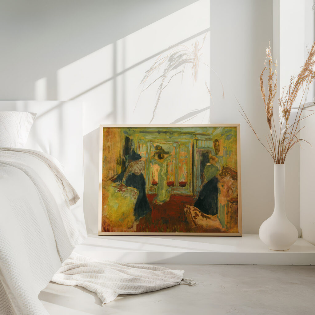 Madame Hessel Chez La Modiste circa 1903 Edouard Vuillard 4 mockup