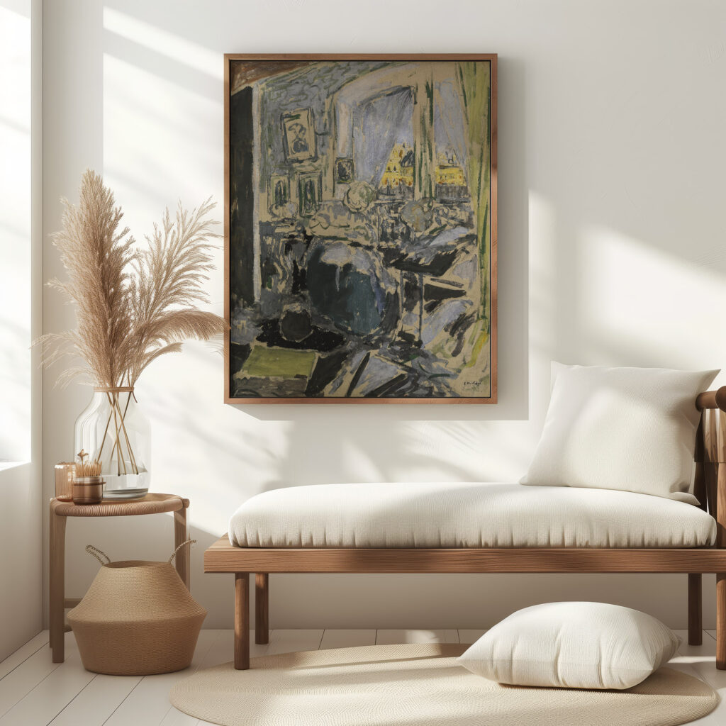 Madame Vuillard cousant a cote de la fenetre circa 1910 Edouard Vuillard 5 mockup