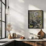 Madame Vuillard cousant a cote de la fenetre circa 1910 Edouard Vuillard 6 mockup