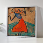 Madchen mit rotem Rock 1918 Egon Schiele 5 mockup