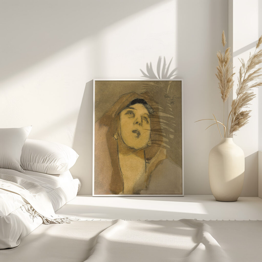 Madonna Immaculata after El Greco Helene Schjerfbeck 4 mockup