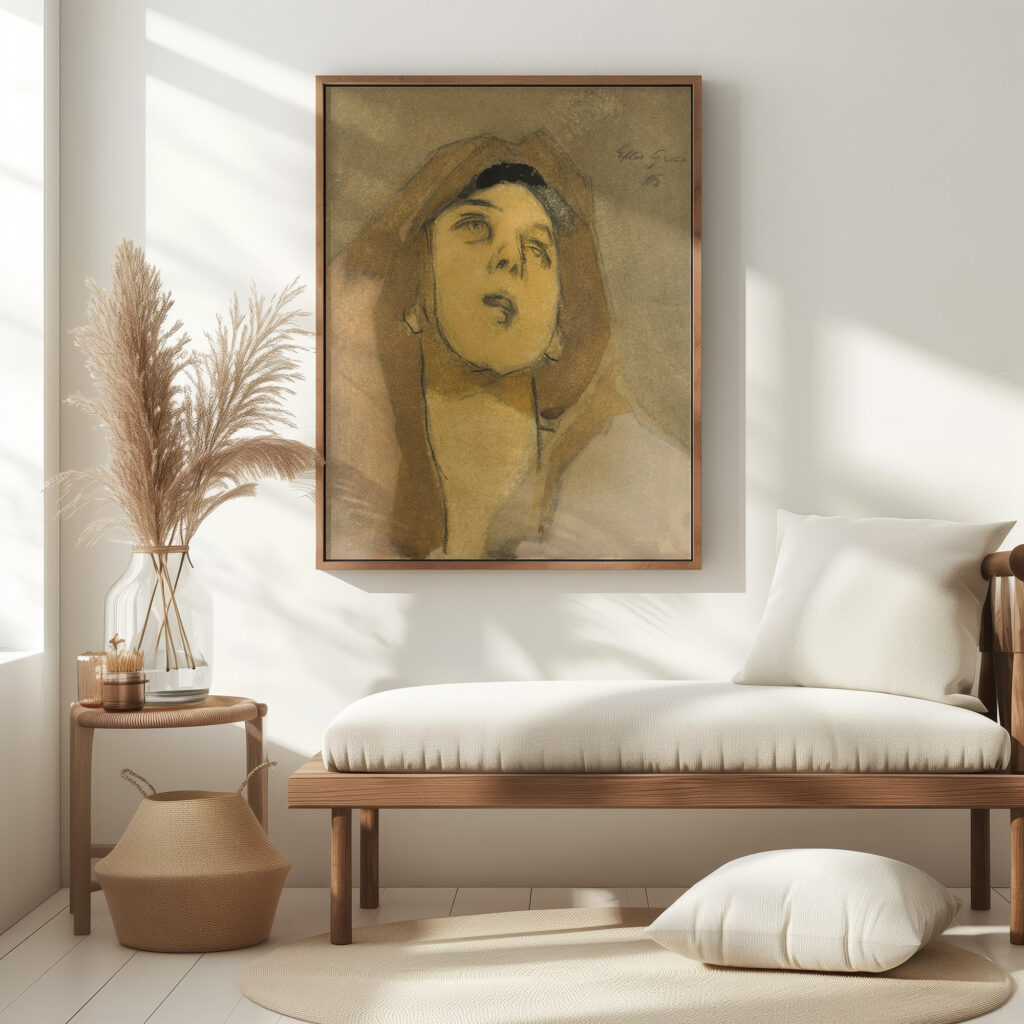 Madonna Immaculata after El Greco Helene Schjerfbeck 5 mockup