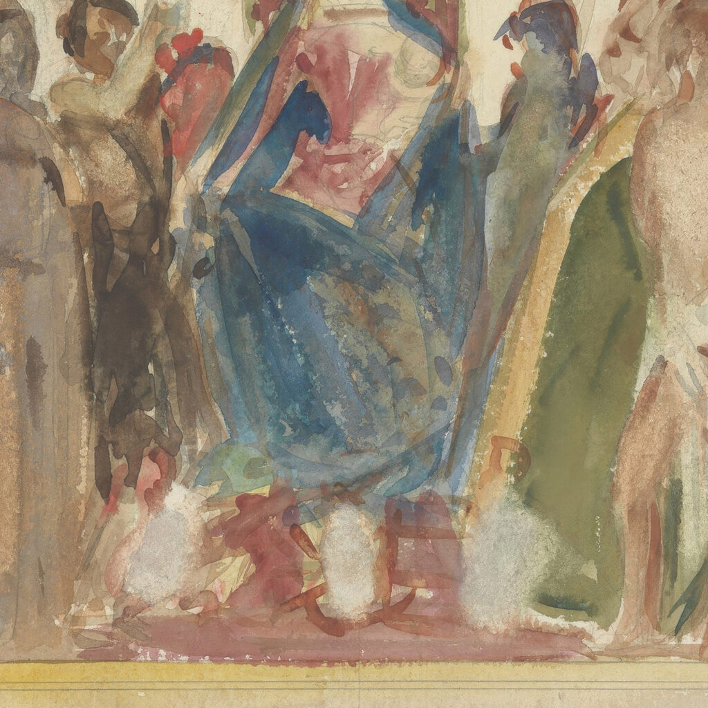 Madonna and Child and Saints between 1895 and 1915 John Singer Sargent 8 mockup